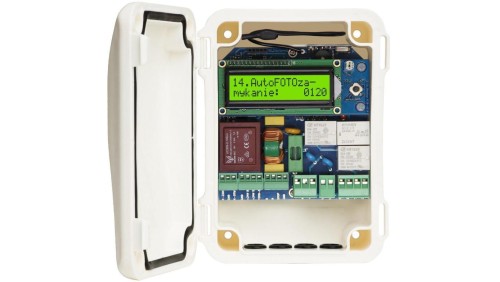 Centrala sterująca PROXIMA SB DISPLAY_P HCS (do bramy przesuwnej) - droga radiowa Proxima 433.92MHz