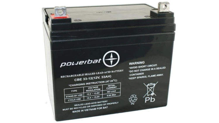 Akumulator PowerBat AGM 12V 33Ah