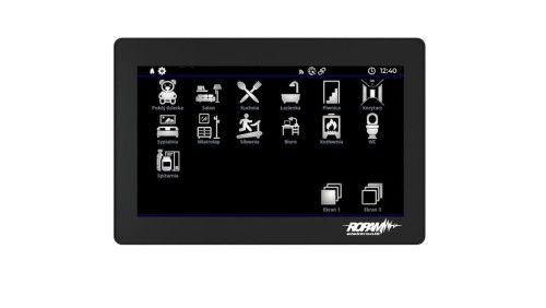7 calowy Panel dotykowy, czarny, pojemnościowy, TPR-7B