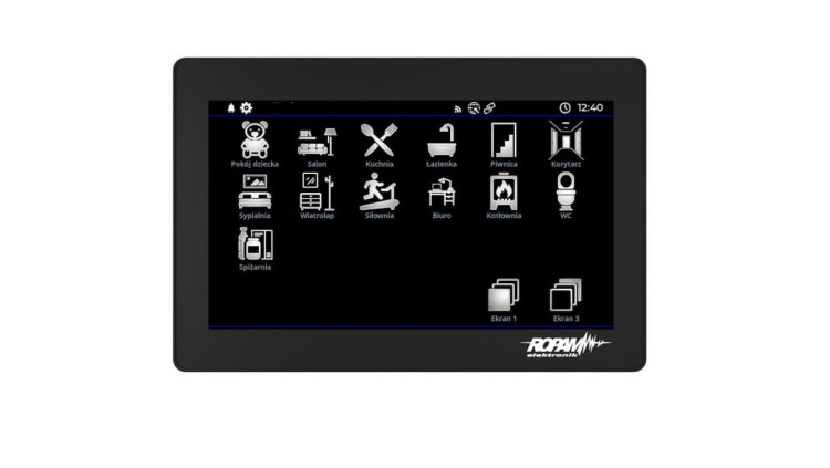 7 calowy Panel dotykowy, czarny, pojemnościowy, TPR-7B