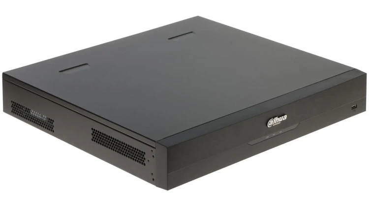 Rejestrator NVR DAHUA, seria Wiz Sense, 32x kam. IP do 16Mpix, wyjście 1x VGA, 1x HDMI, pasmo 256Mb/s, maks. 4x16TB, H.265+, aud