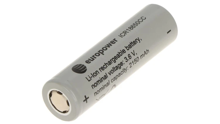 AKUMULATOR LI-ION BAT-ICR18650CC/EP 3.6V EUROPOWER