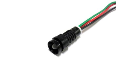 Lampka LED zielono-czerwona 12-24V AC/DC (klosz 5mm)
