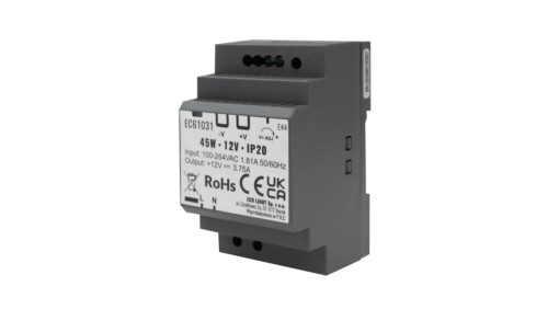 Zasilacz na szynę DIN PREMIUM 12V 45W