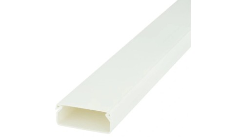 Listwa elektroinstalacyjna 40x16 kanał kablowy BKK 40x16mm korytko kablowe 40x16 z pokrywą i taśmą montażową 2-stronną NEKU