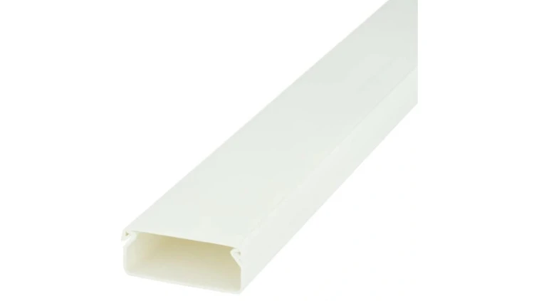 Listwa elektroinstalacyjna 40x16 kanał kablowy BKK 40x16mm korytko kablowe 40x16 z pokrywą i taśmą montażową 2-stronną NEKU