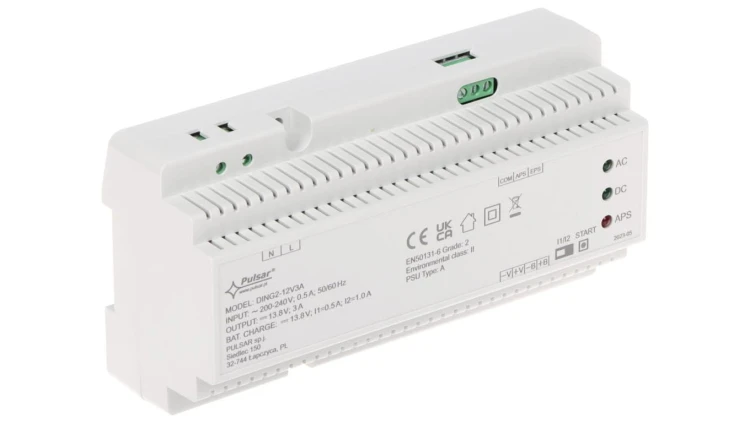 ZASILACZ BUFOROWY IMPULSOWY DING2-12V3A PULSAR