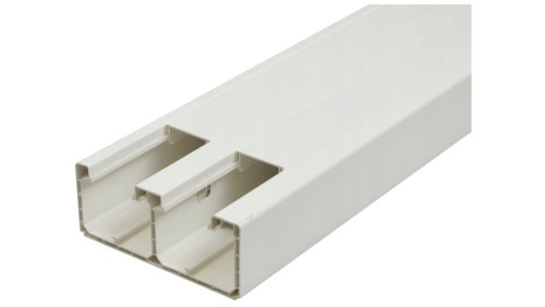 Kanał parapetowy dwuścienny PK 160x65 KOPOS do instalacji modułów 45x45mm Mediabox / 2 m /