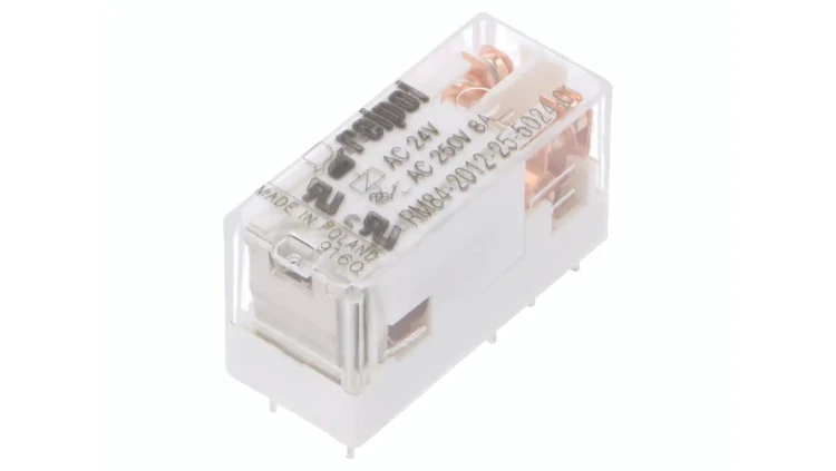 RM84201225502401 Przekaźnik: elektromagnetyczny DPDT Ucewki: 24VAC 8A 8A/250VAC