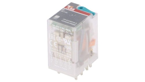 CR-M125DC4LG Przekaźnik elektromagnetyczny, 4PDT, Napięcie Cewki: 125VDC, max.250VAC