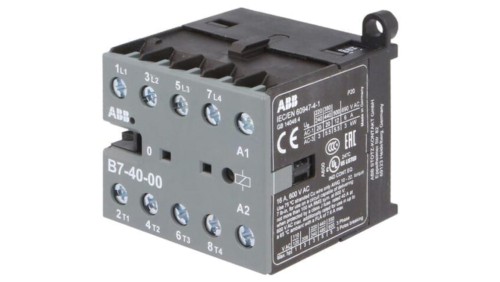 B7-40-00-01 Stycznik 4-biegunowy, NO x4, 24VAC, 7A, na panel,na szynę DIN, B7