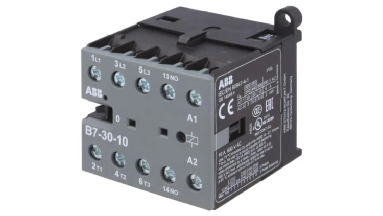 B7-30-10-01 Stycznik 3-biegunowy, NO x3, Styki pomocnicze: NO, 24VAC, 7A, B7