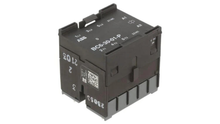 BC6-30-01-P-24DC Stycznik 3-biegunowy, NO x3, Styki pomocnicze: NC, 24VDC, 12A