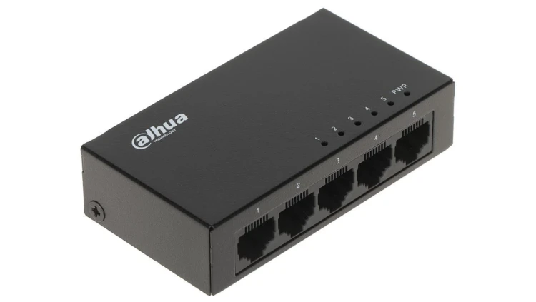 SWITCH PRZEMYSŁOWY PFS3005-5GT-V2 5-PORTOWY DAHUA
