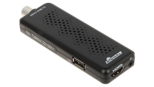 TUNER CYFROWY HD DVB-T/DVB-T2 T2-MINI H.265/HEVC SIGNAL