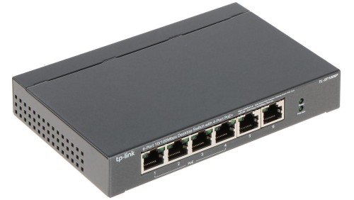 SWITCH POE TL-SF1006P 6-PORTOWY TP-LINK