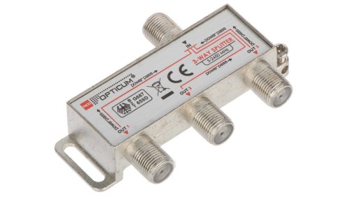 ROZGAŁĘŹNIK RI-3/1F-SAT-OPTI OPTICUM