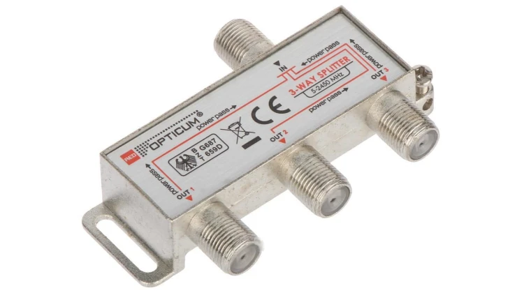 ROZGAŁĘŹNIK RI-3/1F-SAT-OPTI OPTICUM