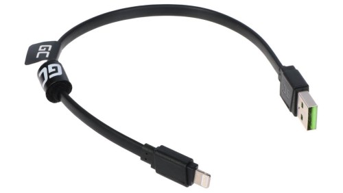 PRZEWÓD USB-A/LIGHTNING/0.25M-GC GCmatte 0.25m Green Cell