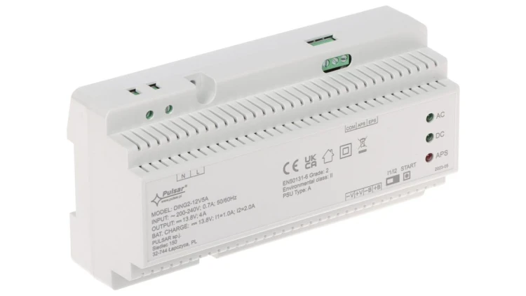 ZASILACZ BUFOROWY IMPULSOWY DING2-12V5A PULSAR