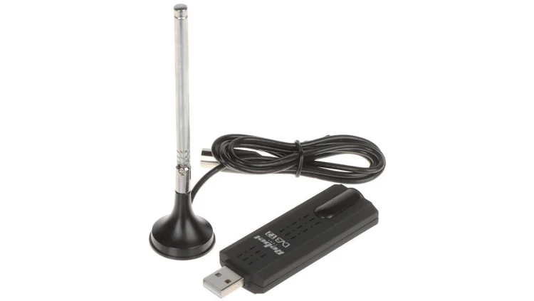 TUNER CYFROWY USB DVB-T/DVB-T2/DVB-C KOM-1060 H.265/HEVC REBEL