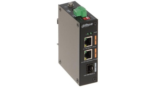 SWITCH POE PFS3103-1GT1ET-60-V2 2-PORTOWY SFP DAHUA