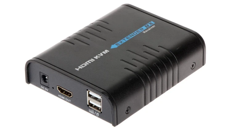 ODBIORNIK EXTENDERA HDMI+USB-EX-100/RX SIGNAL