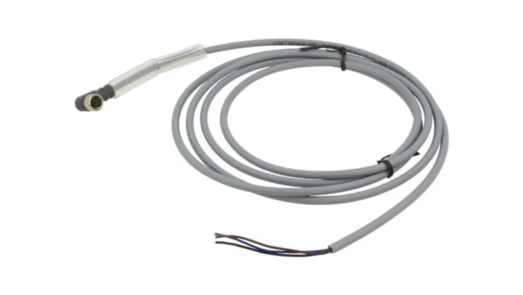 CONE53NF-A2P Przewód przyłączeniowy, PIN: 3, proste, 2m, M8, 60VAC, 4A, Żyły: 3