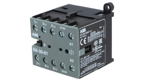 B6-30-01-80 Stycznik 3-biegunowy, NO x3, Styki pomocnicze: NC, 220÷240VAC, 6A