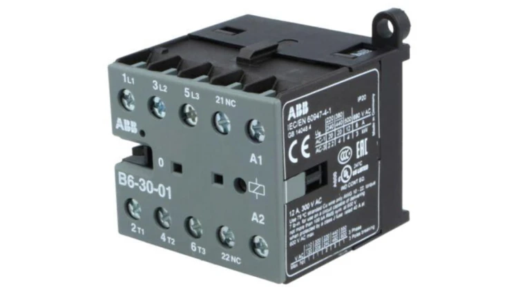 B6-30-01-80 Stycznik 3-biegunowy, NO x3, Styki pomocnicze: NC, 220÷240VAC, 6A