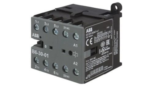 B6-30-01-01 Stycznik 3-biegunowy, NO x3, Styki pomocnicze: NC, 24VAC, 6A, B6