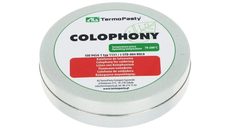 KALAFONIA LUTOWNICZA COLOPHONY/40 40ml AG TERMOPASTY