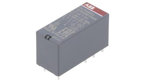 CR-P048DC2 Przekaźnik elektromagnetyczny, DPDT, Napięcie Cewki: 48VDC, 8A, CR-P, PCB
