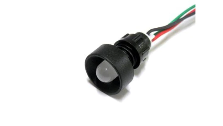 Lampka LED zielono-czerwona 230V AC/DC (klosz 10mm)