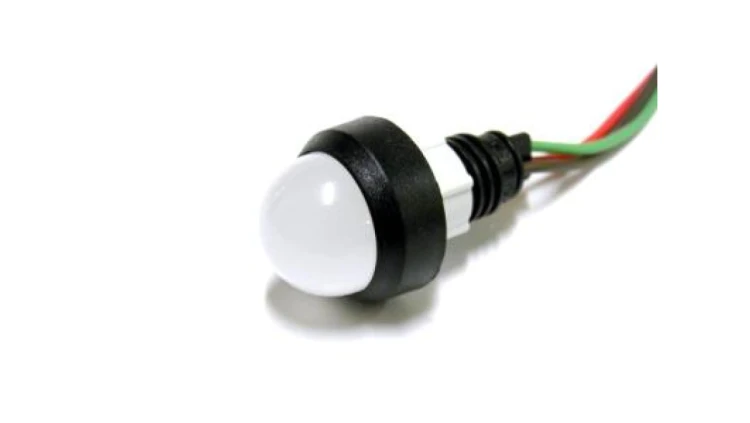 Lampka LED zielono-czerwona 12-24V AC/DC (klosz 20mm)