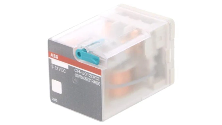 CR-U012DC2 Przekaźnik elektromagnetyczny, DPDT, Napięcie Cewki: 12VDC, max.250VAC