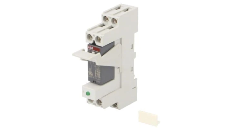 CR-P024AC1SS62CV Przekaźnik interfejsowy, SPDT, Napięcie Cewki: 24VAC, na szynę DIN, CR-P