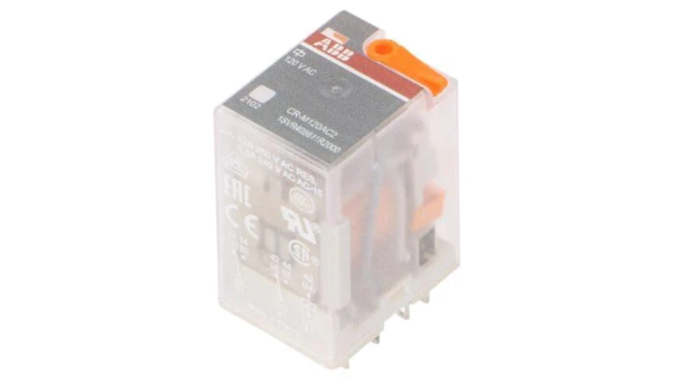 CR-M120AC2 Przekaźnik elektromagnetyczny, DPDT, Napięcie Cewki: 120VAC, max.250VDC