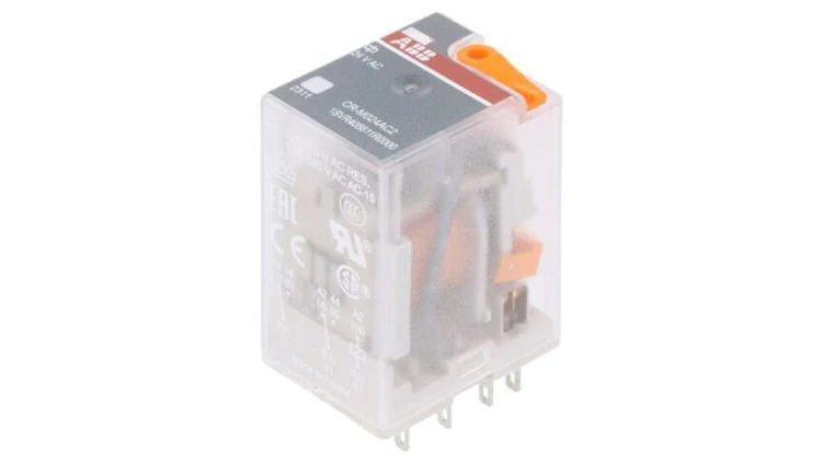 CR-M024AC2 Przekaźnik elektromagnetyczny, DPDT, Napięcie Cewki: 24VAC, max.250VDC
