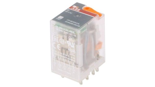 CR-M230AC4L Przekaźnik elektromagnetyczny, 4PDT, Napięcie Cewki: 230VAC, max.250VDC