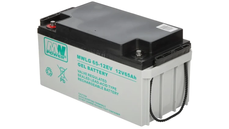 AKUMULATOR ŻELOWY 12V/65AH-MWLG MW Power