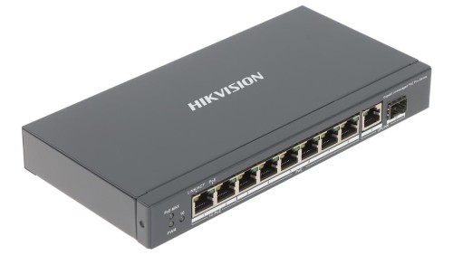 SWITCH POE DS-3E0510HP-E 8-PORTOWY SFP Hikvision