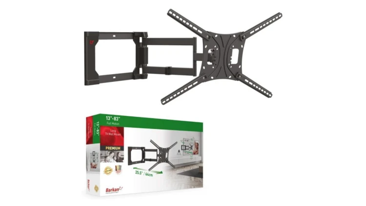 Uchwyt ścienny TV 13-83 cale LED/LCD 50kg obrotowy 4400