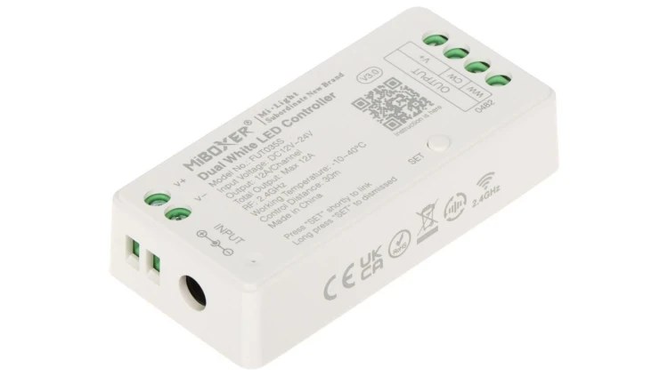 STEROWNIK OŚWIETLENIA LED FUT035S 2.4 GHz, CCT 12... 24V DC MiBOXER / Mi-Light