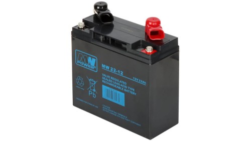 AKUMULATOR 12V/22AH-MW MW Power