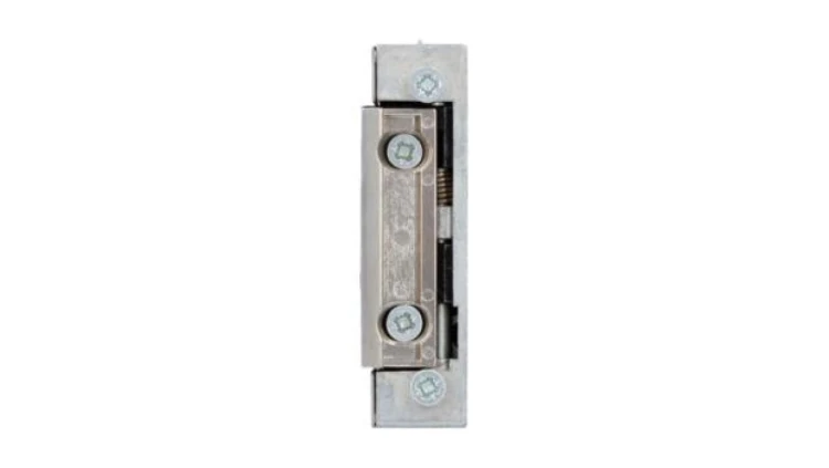 Wąski eklektrozaczep JIS 1440R 16mm symetryczny z blokadą i pamięcią 10 - 24V AC/DC