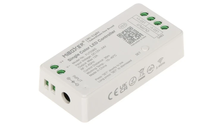 STEROWNIK OŚWIETLENIA LED FUT036S 2.4 GHz, MONO 12... 24V DC MiBOXER / Mi-Light