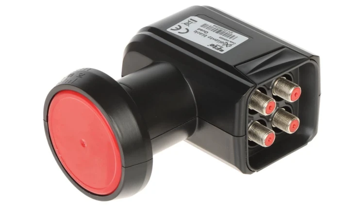 KONWERTER TV-SAT KONW/QUAD-BLACK-FTE eXcellento