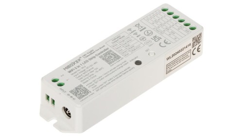 STEROWNIK OŚWIETLENIA LED WL5 Wi-Fi, 2.4 GHz, RGBCCT (RGBWW) 12... 48V DC MiBOXER / Mi-Light