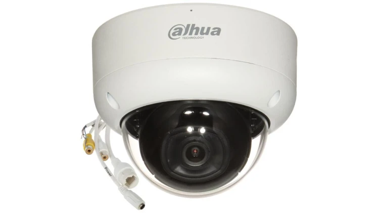 Kamera IP 8Mpix/4K, kopułkowa, AI, H.265, IP67, IK10, ob. 2.8mm, IR do 30m, WDR, HLC, SDXC, alarm: 1/1, audio: 1/1, mikrofon, 12